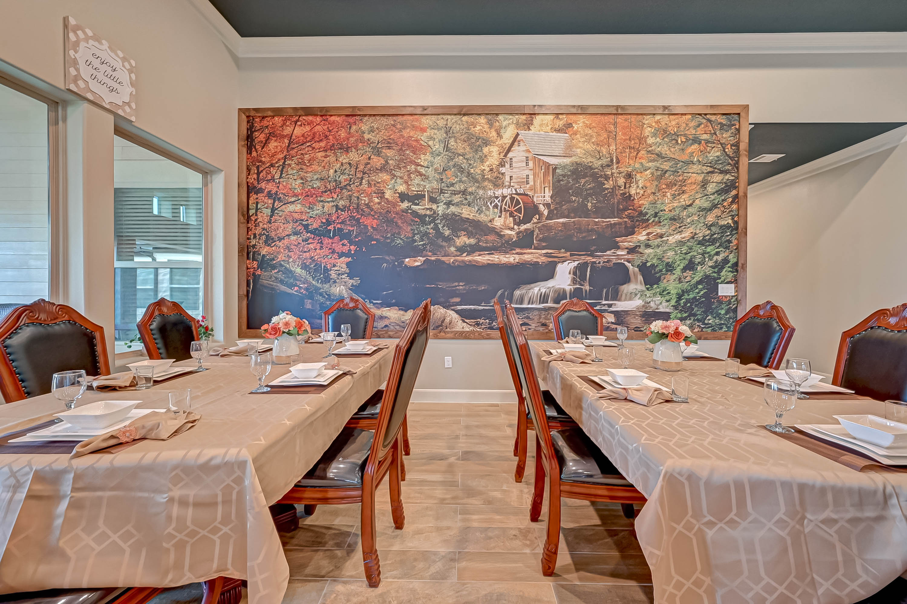 Dining area at Affectionate Care