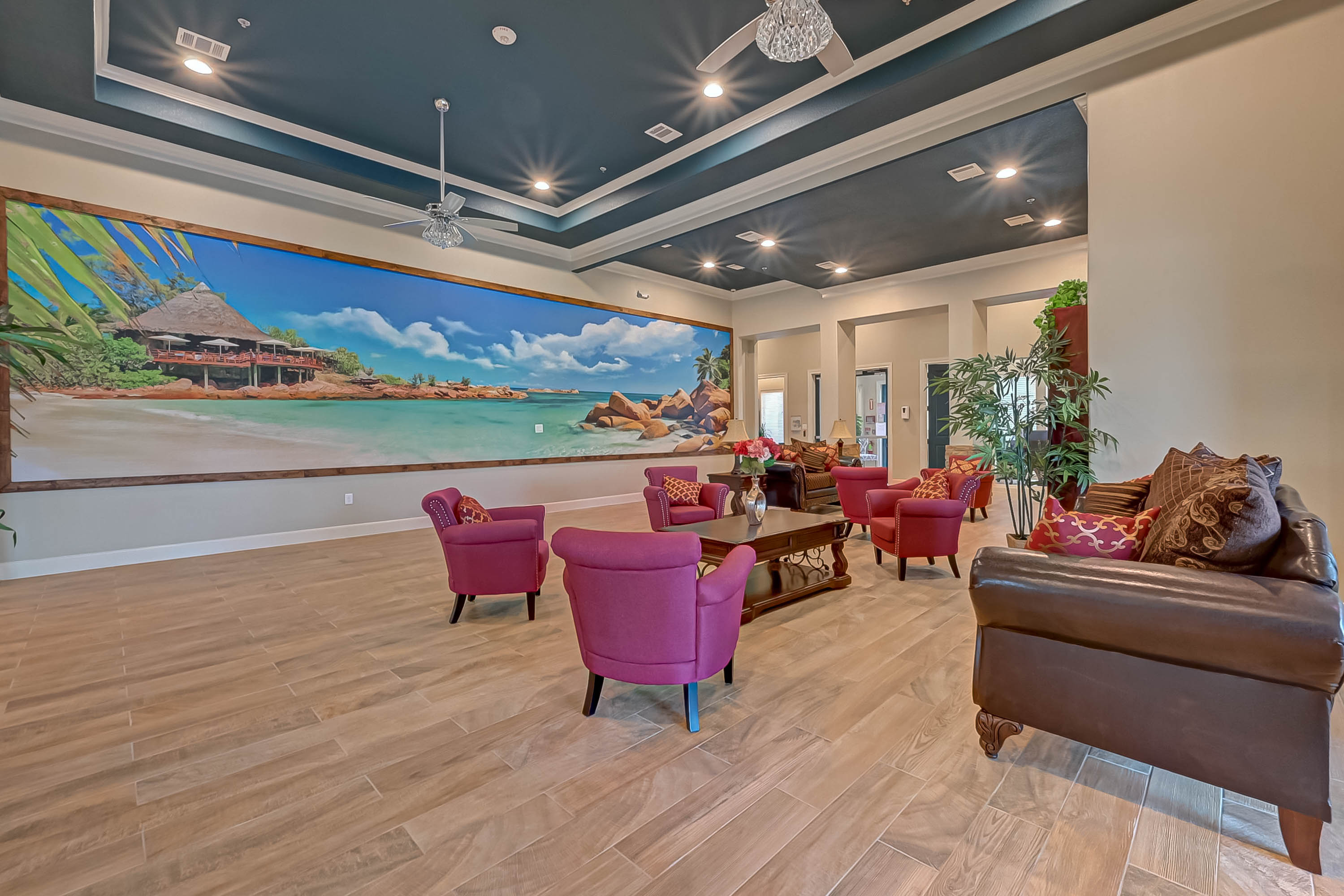 Second lounge seating area at Affectionate Care